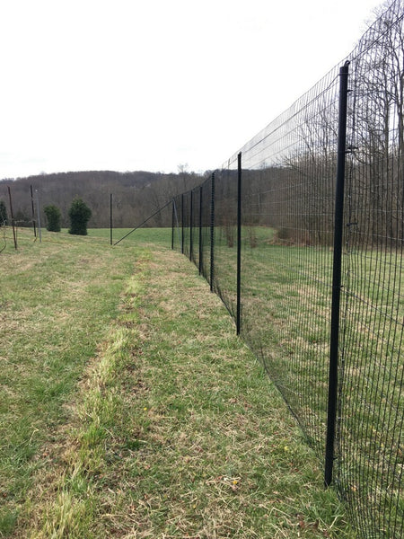 Heavy Duty DIY welded wire fence kit 8 ft. x 400 ft. for deer